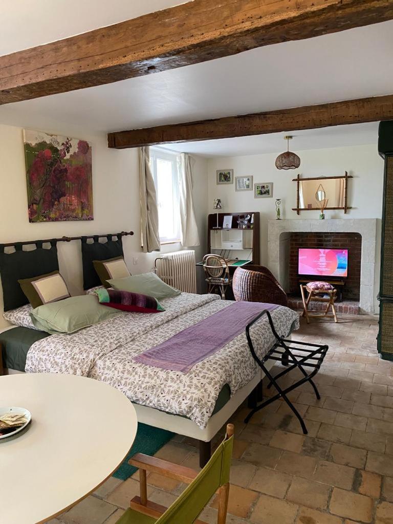 Amalouyse Studio De Charme Au Coeur Des Chateaux De Loire Montlouis-sur-Loire Eksteriør bilde
